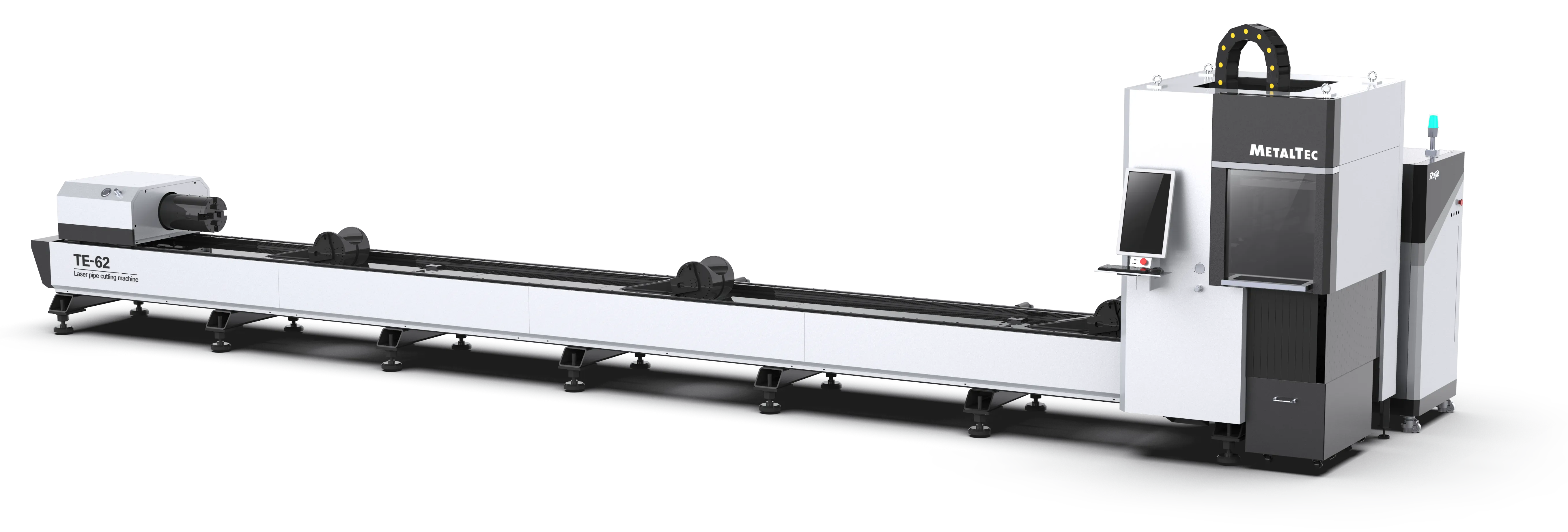Фото METALTEC TЕ-62 (3000W) оптоволоконный лазерный станок для металлических труб в интернет-магазине ToolHaus.ru