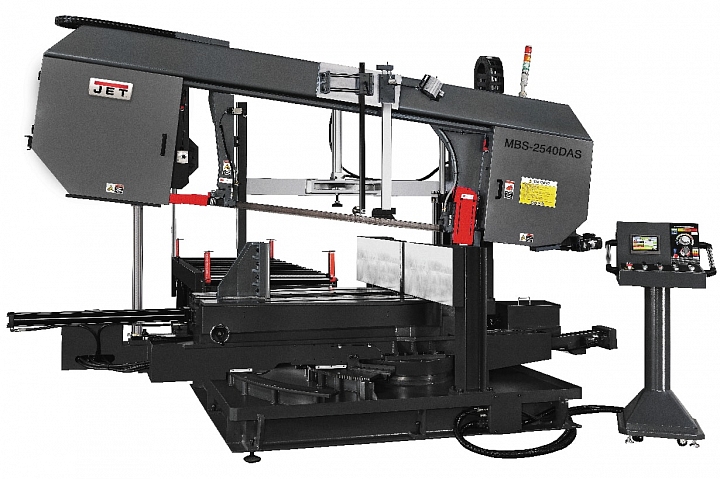 Фото JET MBS-2540DAS полуавтоматический ленточнопильный станок в интернет-магазине ToolHaus.ru