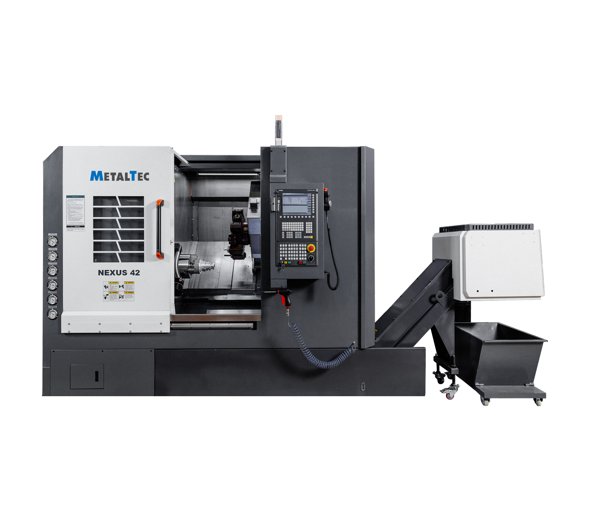 Фото MetalTec NEXUS 42 - Токарный станок ЧПУ с наклонной станиной в интернет-магазине ToolHaus.ru